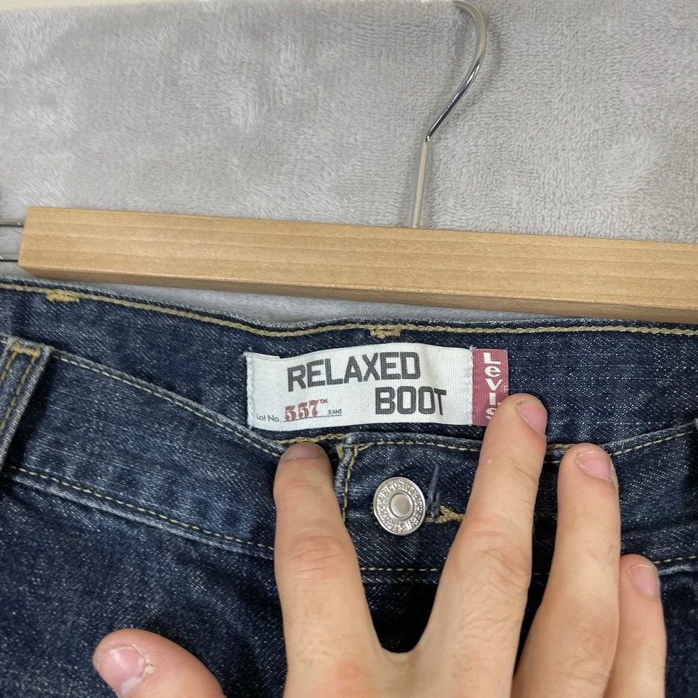 Levis has slit